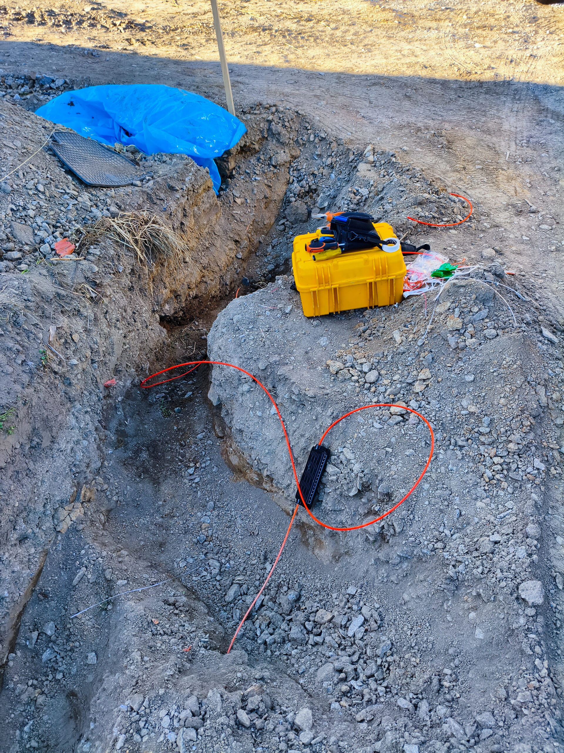 Naprawa światłowodu wykonana przez R-TECH